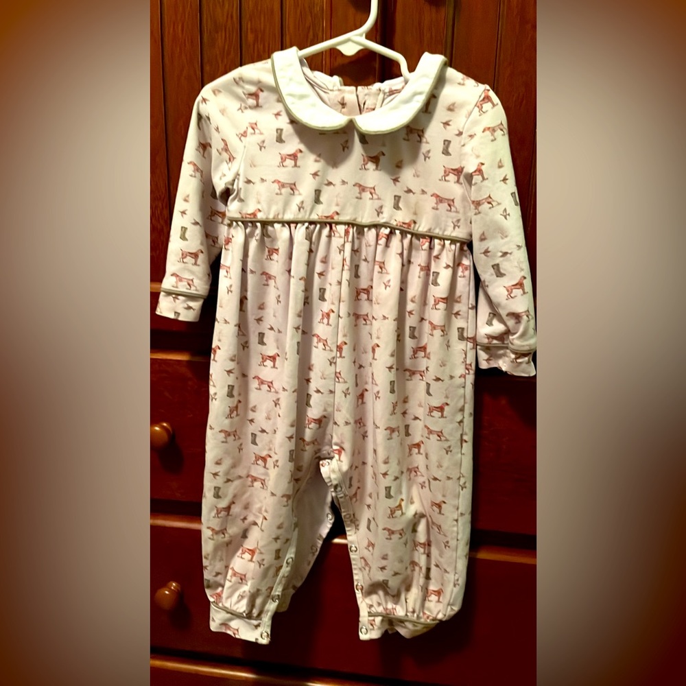 Serendipity 18 months. Cream with pink tint- duck season